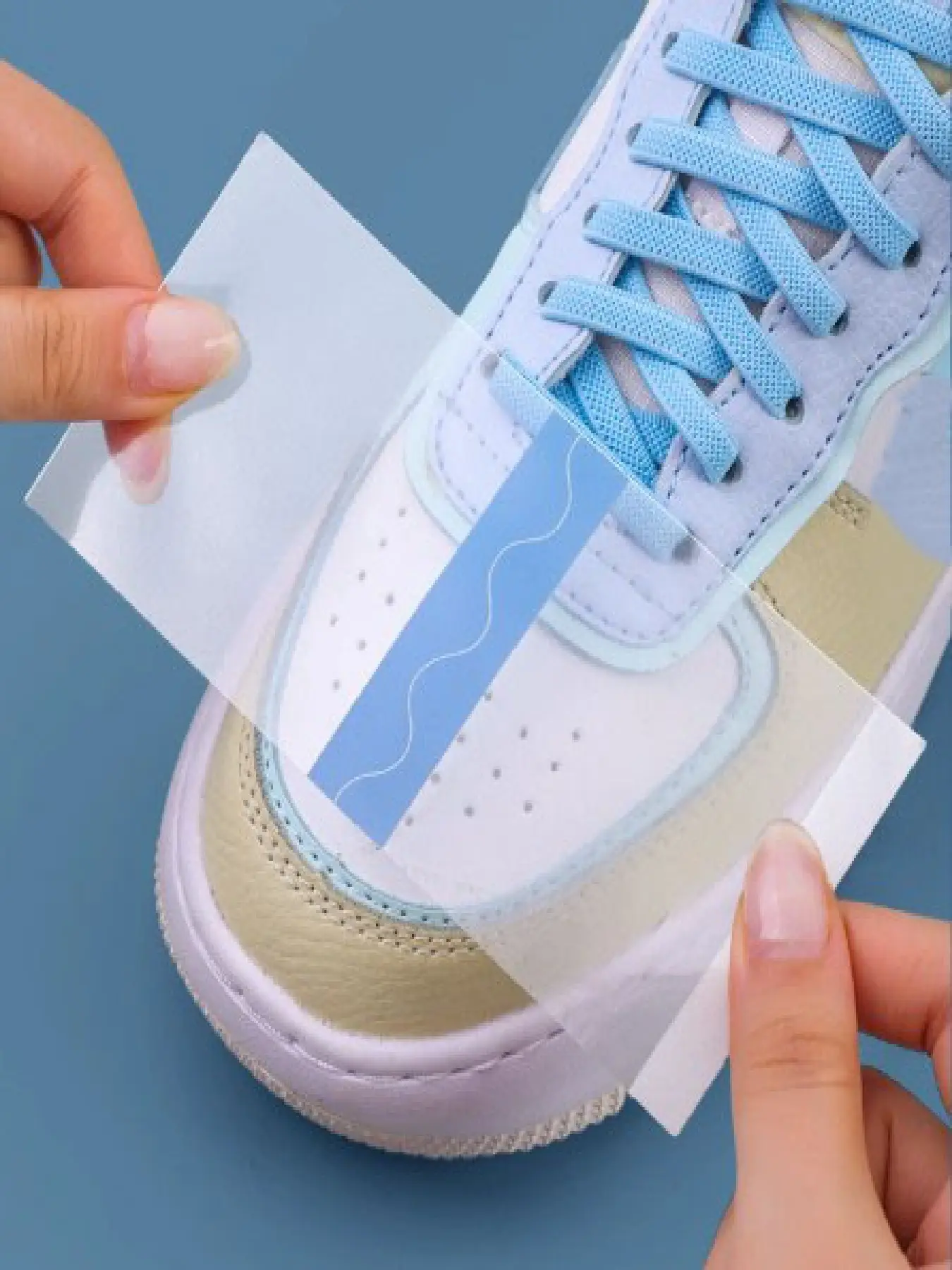 30pcs/set Shoe Head Protector Stickers, Waterproof Clear Transparent Film for Rainy Days, Anti-Dirty Shoes Cover for Men & Women