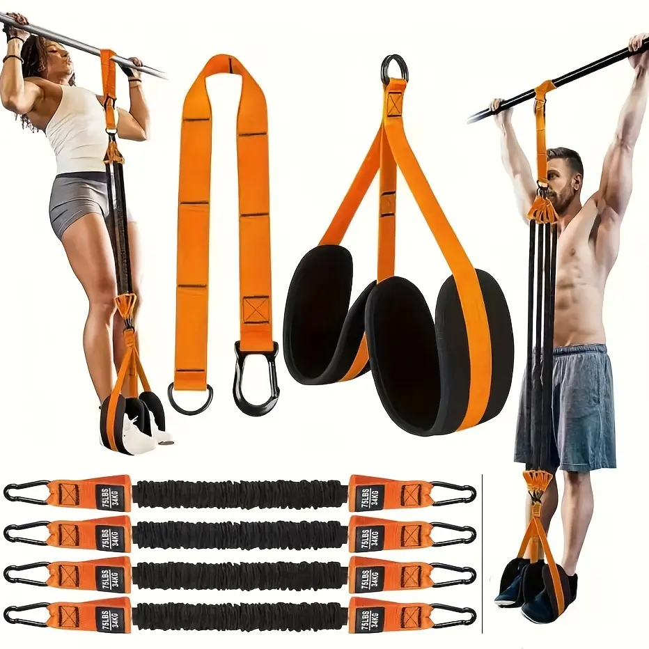 Orange new pull up 300 pounds (4 ropes)