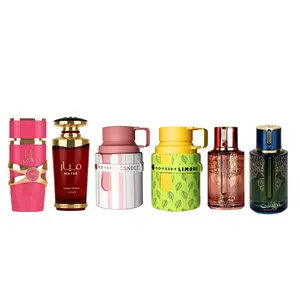 Mega Fruity Combo Set Lattafa Cande, Mayar Cherry EDP 3.4FL.OZ, Armaf Odyssey Candee, Limoni EDP 3.4FL.OZ & Arabiyat Blueberry Musk & Lychee Musk EDP 3.4FL.OZ Fragrances Perfumes Cologne Aromatic