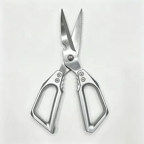 Stainless Steel Kitchen Scissors - Heavy-Duty Kitchenware Cooking Tool, Sharp Knives and Shears Kitchen Scissors, Dishwasher Safe, Japanese Poultry Shears for Chicken/Turkey Bones, Ideal Father's Day Gift