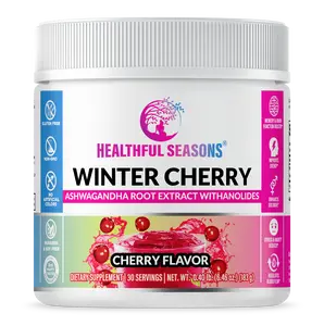 Winter Cherry – Ashwagandha & Tart Cherry Smoothie Enhancer – Supports Wellness – 30 Servings