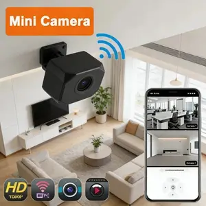 Indoor Wireless Mini Home IP Security Camera - APP Remote Monitoring, Night Vision, Motion Detection, 2-Way Audio, Security Cameras for Home