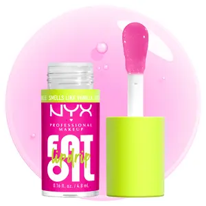 NYX Professional Makeup Fat Oil Lip Drip, Moisturizing, Shiny and Vegan Tinted Lip Gloss