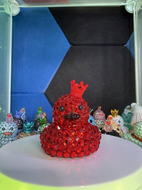 Rhinestone Rubber Ducks
