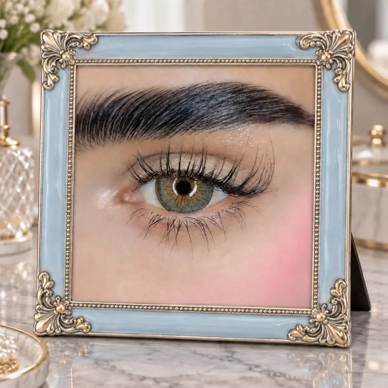 Acrylic Display Box with Door for  Photos and Memories
