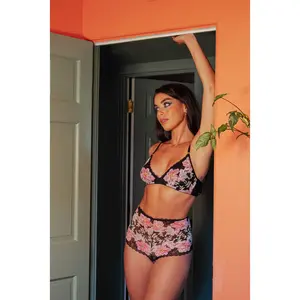 Kilo Brava Printed Primrose High-Waisted Hipster