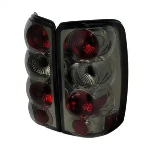 2000-2006 Chevrolet Suburban/Tahoe GMC Yukon/Yukon XL Tail Lights (Chrome Housing/Smoked Lens)