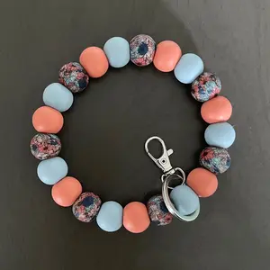 Boho Flower Key Ring