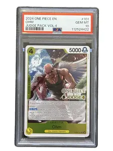 PSA 10 Graded Slab Non-Sports Trading Card - 1 Piece English, Ohm, Judge Pack Vol. 4, #101