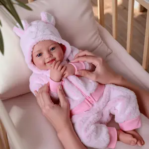 BABESIDE Lifelike Reborn Baby Dolls 20Inch Fabric Body Vinyl Limbs Real Life Baby Dolls with Toy Accessories for Kids Age 3+ Suitable Gifts for Mother's Day Valentine's Day Children's Day & Christmas