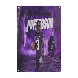 Jefferson 3 Metal Tin Sign Home Garden Yard Garage Bar Shop 8x12 Inch