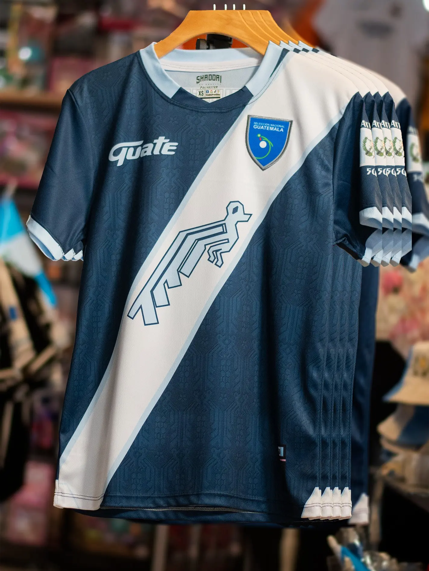 Guatemala National Jersey 2025- 2 colores Nueva Camisola de Guate