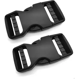 Household daily necessities Buckle for 1'' Strap, Side Release Buckles 2 Set Plastic Buckle for 1 inch/25mm Webbing Backpack Replacement Heavy Duty