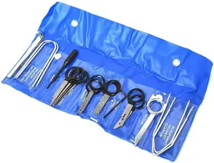 SciencePurchase Car Stereo Radio Removal Tool Key Kit Compatible with Various Car Manufacturers