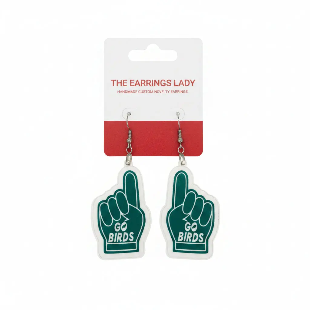 Go Birds #1 Finger Earrings