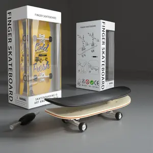 Professional Fingerboard Toy for Boys, Dual Kickboards with Bearings, Fingerboard Deck, Perfect Gift for Kids, Durable Skateboarding Fun