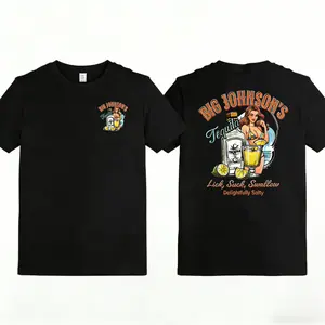 Big Johnsons Tequila, Delightfully Salty T Shirt Casual Menswear Top Love