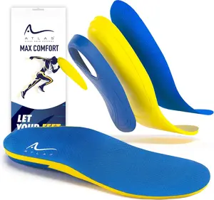 Atlas High Arch Insoles – Plantar Fasciitis Relief That Fits Your Lifestyle! Footwear Shoe