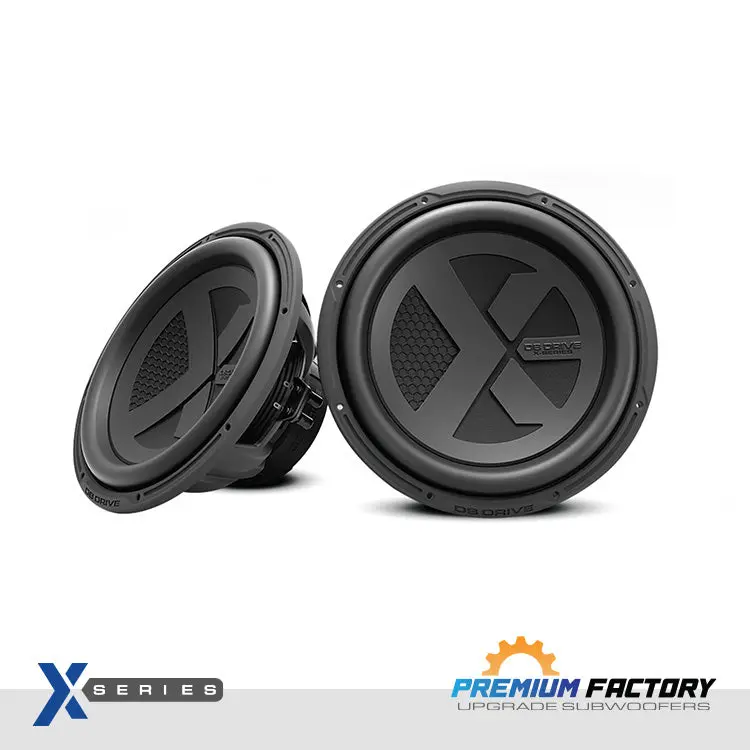 X-W8D4 : 8" Dual 4-Ohm Subwoofer