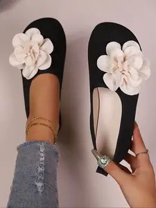 Women's Butterfly Flat Shoes, Lightweight Casual Summer Sneakers, Breathable Closed Toe Design, Fashionable All-Season Footwear, Shoes Flats