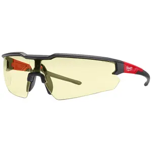 Yellow Safety Glasses Anti-Scratch Lenses