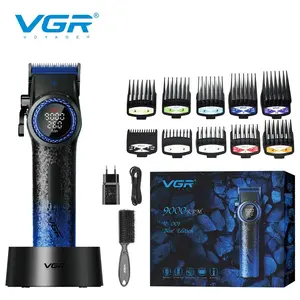 VGR Hair Trimmer Professional Hair Cutting Machine Clipper Barber Adjustable Haircut Trimmer 9000 RPM Hair Trimmer for Men V-001