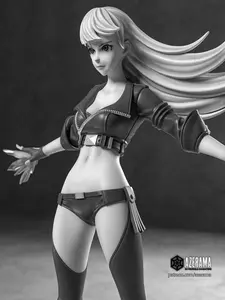 Unpainted kula hoshino - anime | unpainted version