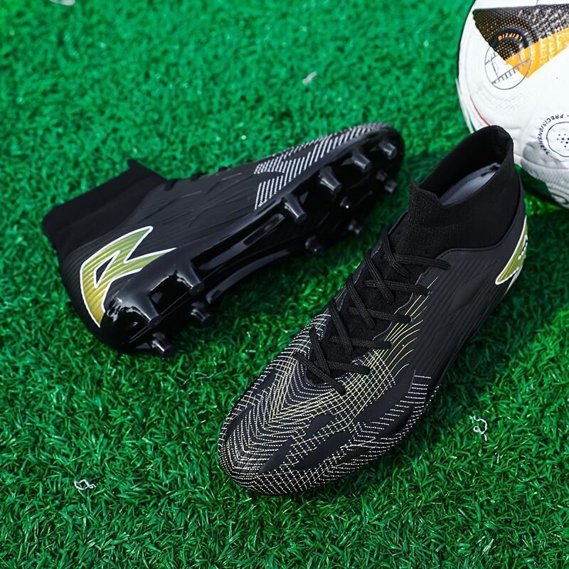 Professional Soccer Shoes Men Women with Long Studs, Designed And Matches, Stylish Footwear Specifically Green Fields.