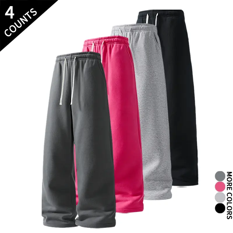 Dark gray + rose red + light gray + black