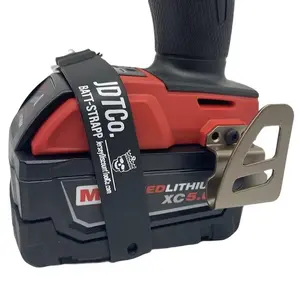 JDTCo. Batt-Strapps - 3 Pack: Secure Your Tool Batteries