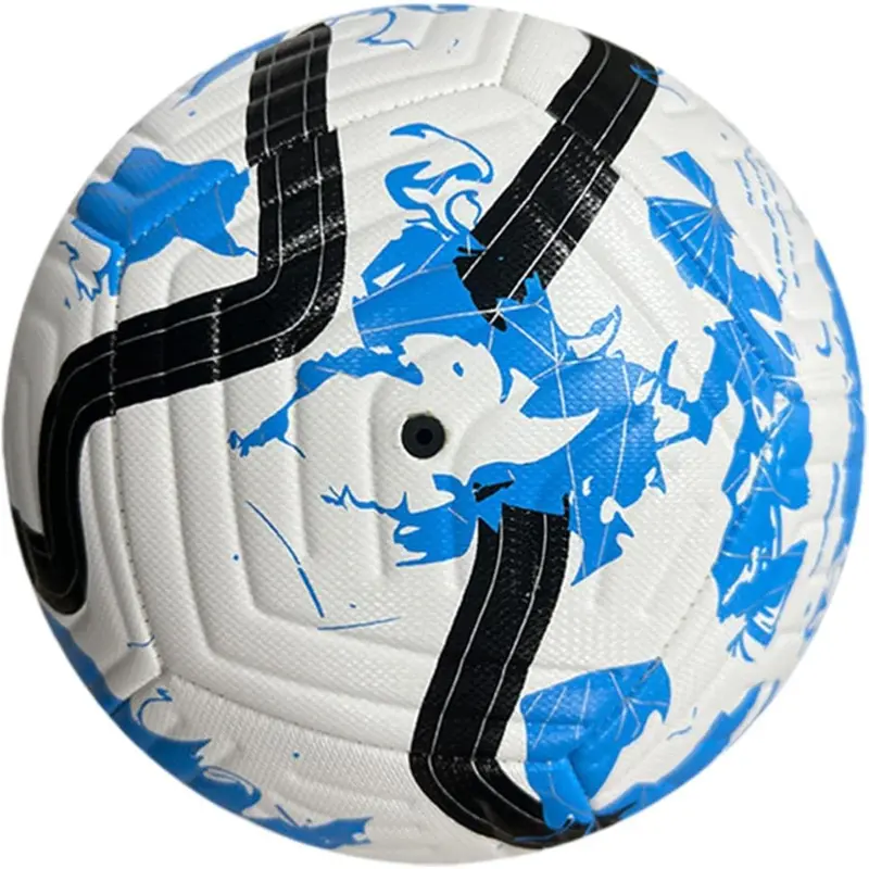 Soccer Ball Size 5 | Youth Kids Soccer Ball | Seamless Stitching Soccer Ball | Soft Touch Eva Foam Lining Club Soccer Ball | Lightweight Versatile Practice Ball for Club Training Outdoor Sport