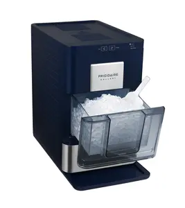 Frigidaire Gallery 33 lb Day Capacity Touchscreen Nugget Ice Maker Navy - premium nugget icemaker with touchscreen controls ideal for kitchens, entertaining, and soft chewable ice