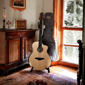 TerraVerb TV1 Smart Guitar With HyVibe Preamp LTD Acoustic-Electric Guitar And Gig Bag