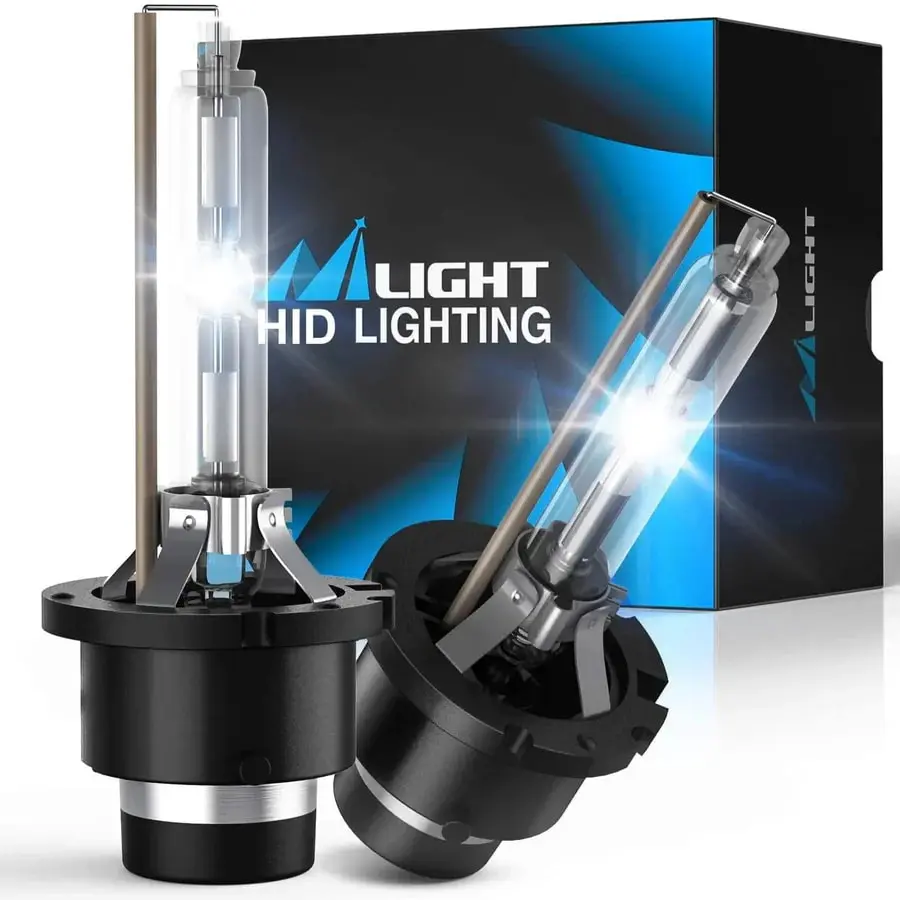 Nilight D4S 35W 6000K Diamond White Xenon HID Headlight Bulbs, Car Headlights, Automotive & Motorcycle Car Light Accessories Autos
