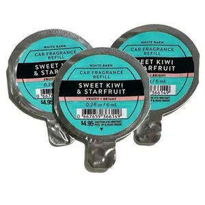Scentportable Car Fragrance Refill Disc Sweet Kiwi & Starfruit pack 3