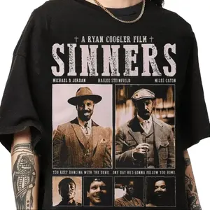 Sin.ners By Ryn Cgler Movie T-Shirt, Gift For Women, Gift For Man, Crewneck TShirt, Trending Shirt