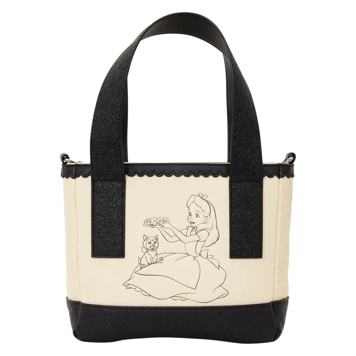 Alice in Wonderland Mini Tote Crossbody Bag