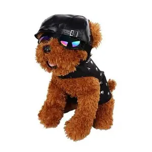 Leatherlike Doggie Biker Jacket