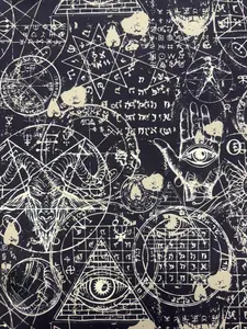Dark Magic Spandex Fabric - 80% Polyester 20% Spandex - 230 GSM - Ideal for Swimwear Dance Wear Leggings Active Wear & Costumes - 58"/60" Width