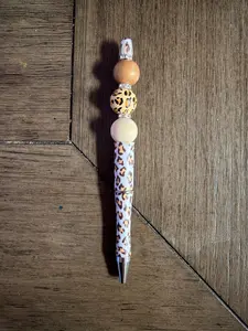 Leopard Print Beaded Pen # 3