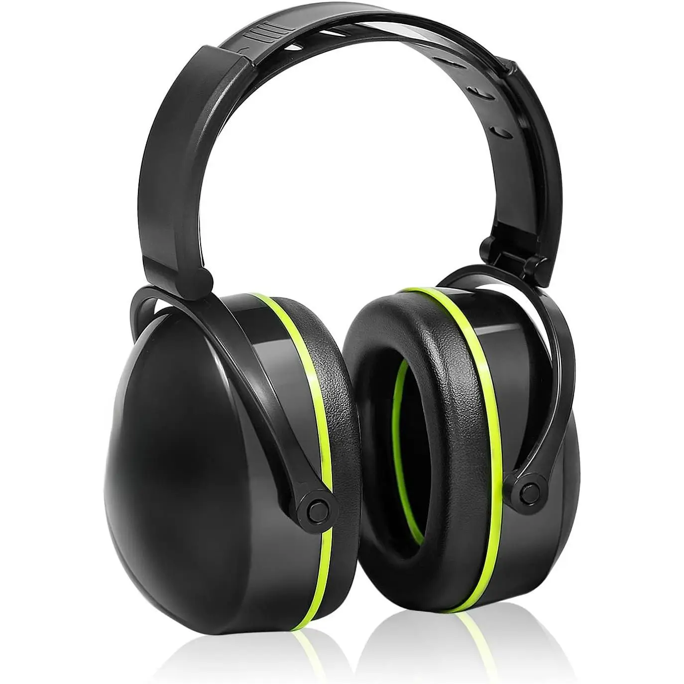 F-HPS07 Foldable Noise Reduction Earmuffs with ABS Construction & Memory Foam - Hearing Protection for Shooting, Grass Cutting, Pom Activities, Adjustable