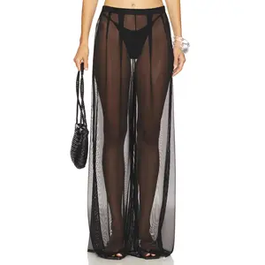 Norma Kamali Mens Pleat Pant in Black