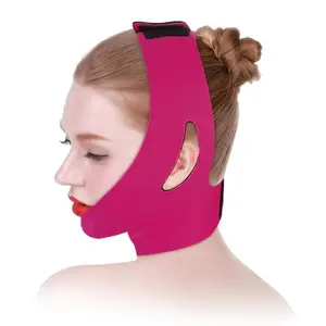 Double Chin Breathing Training Band, Facial Lifting Band, V-Shape Face Shaper, Women's Facial Lifting Band, Gentle Slimming and Firming Band, Christmas Gift