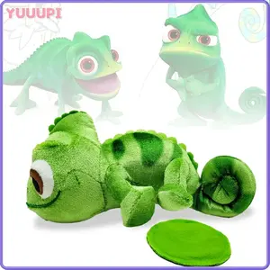 2026 Pascal Rapunzel Chameleon Lying Shoulder Plushie Toy Stuffed Doll Plush Toys Kawaii Pascal Decor Boys Girls Birthday Gift