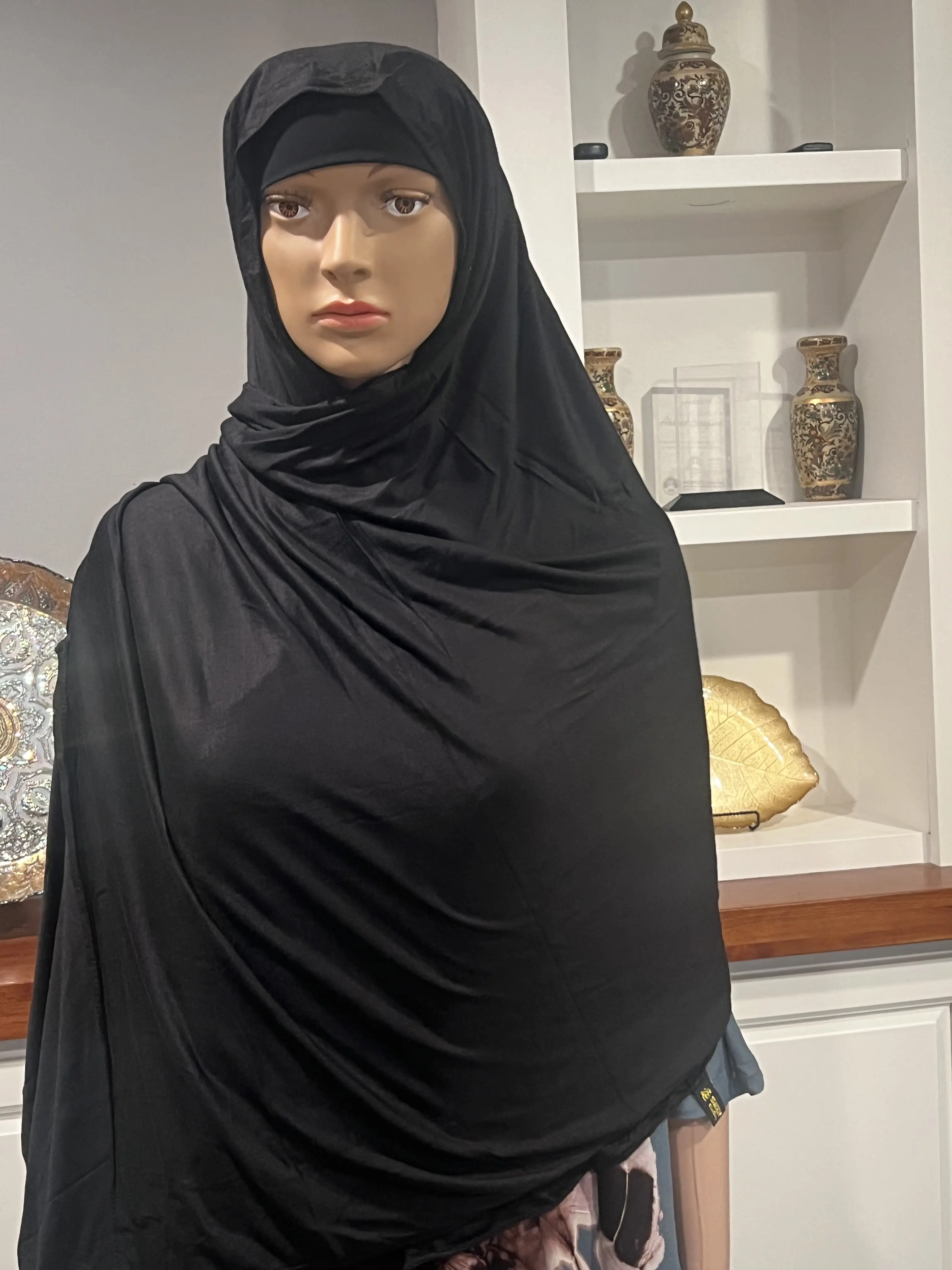 Black jersey Hijab