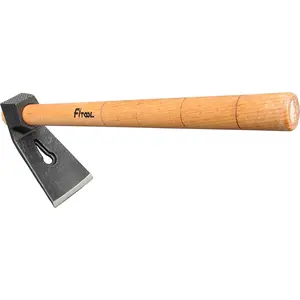 Forged Woodworking Hammer, Woodcarving Straight Adze, Axe with Claw Hammer, Adze Hammer 1.7LB
