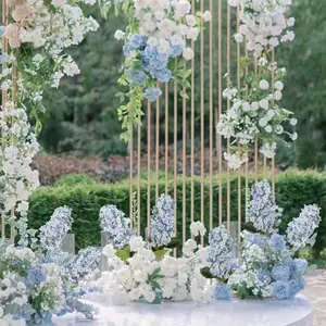 New 4PCS 29.5In Hydrangea Artificial Flowers, Real Touch Hydrangea Flowers Fake Hydrangeas for Wedding Party Home Table Centerpieces Deco Decor Decorative