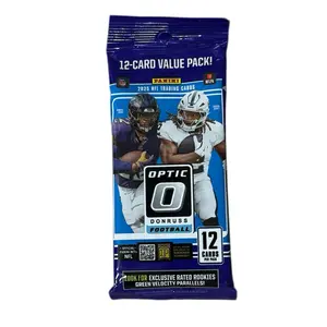 2025 Optic Football Value Pack- DOWNTOWN CHASE Collectible Trading Cards