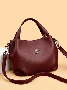 New Soft PU Leather Bucket Bag, Casual Adjustable Strap Shoulder Bag, Versatile Daily Use for Commuting Shopping Travel, Crossbody Shoulder Bags