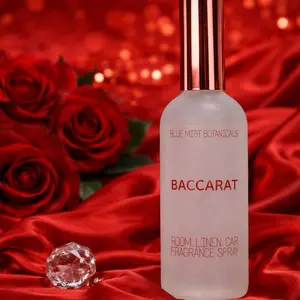 Blue Mist Botanicals Baccarat Luxury Scented Room & Linen Spray for Aromatic Delight and Versatile Use Enhance Home Ambiance with luxury Baccarat Fragrance